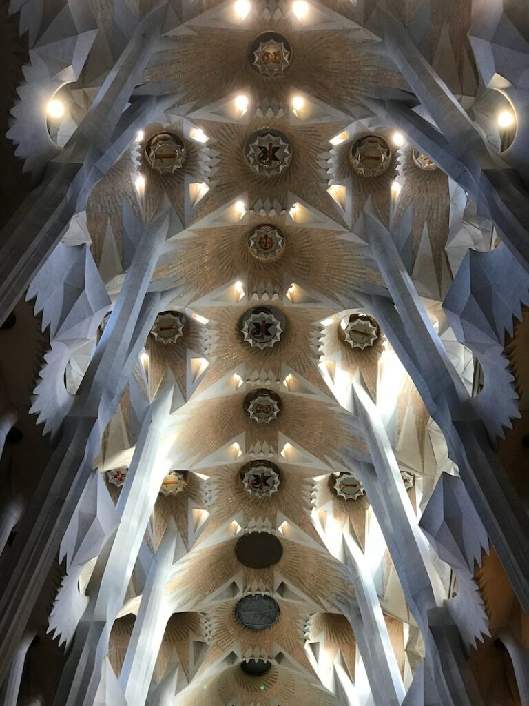 Sagrada Familia Interior, Barcelona, Spain