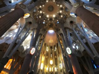 Sagrada Familia Interior, Barcelona, Spain