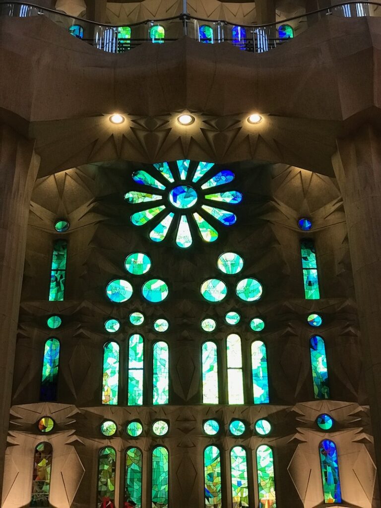 Sagrada Familia Interior, Barcelona, Spain