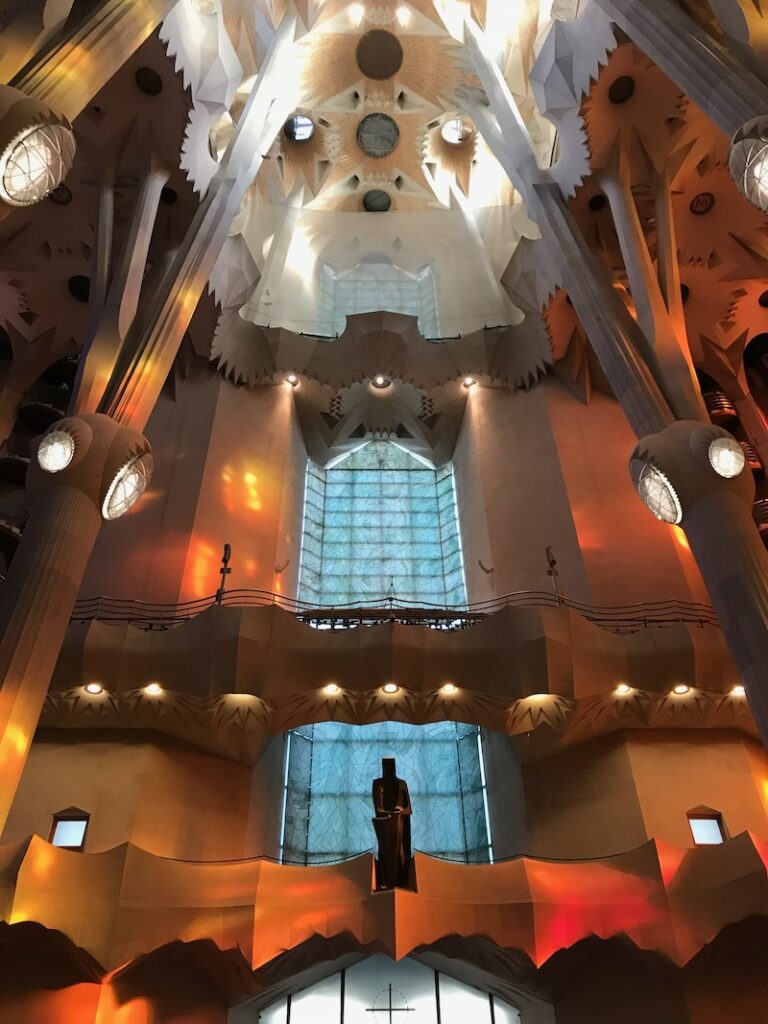 Sagrada Familia Interior, Barcelona, Spain